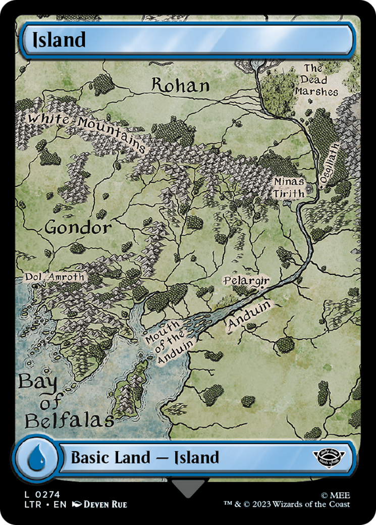 Island (274) [The Lord of the Rings: Tales of Middle-Earth] - Trinity Hobby