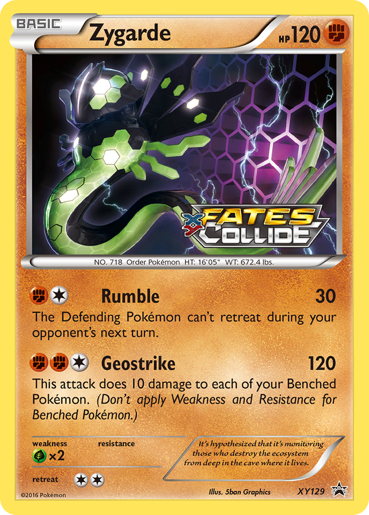 Zygarde (XY129) [XY: Black Star Promos] - Trinity Hobby