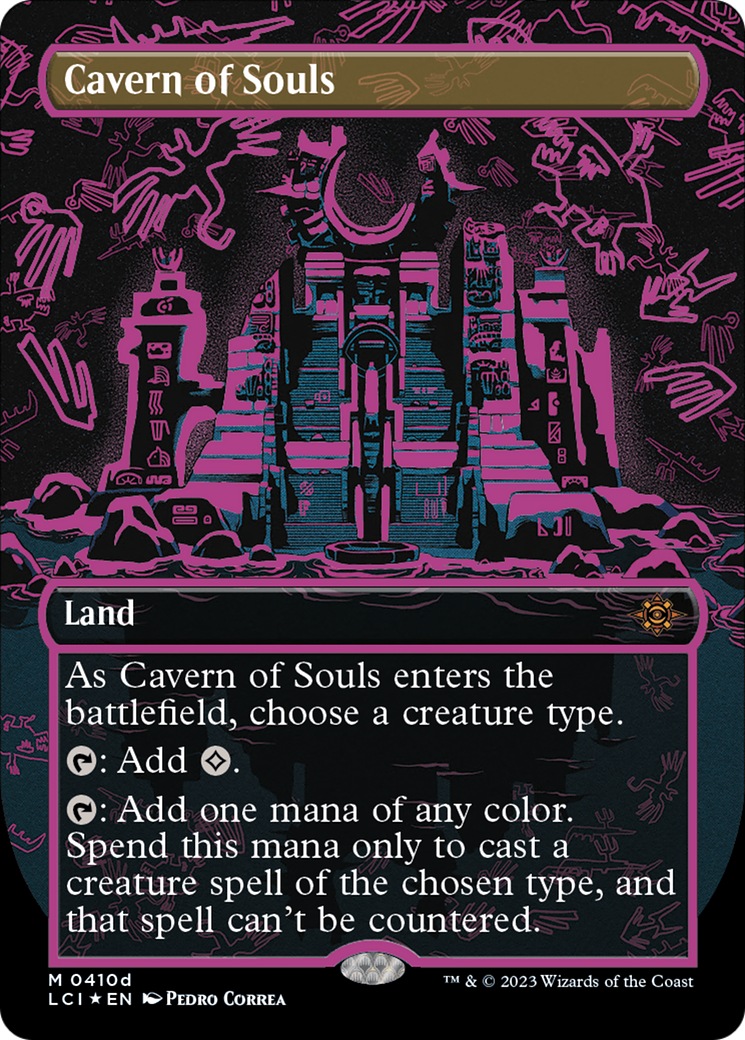 Cavern of Souls (0410d) (Borderless) [The Lost Caverns of Ixalan] - Trinity Hobby