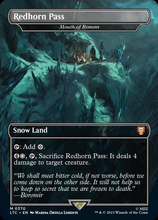 Mouth of Ronom - Redhorn Pass [The Lord of the Rings: Tales of Middle-Earth Commander] - Trinity Hobby