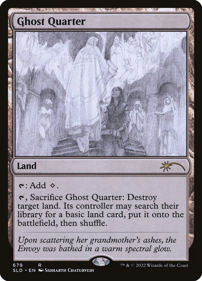 Ghost Quarter (Sketch) [Secret Lair Drop Promos] - Trinity Hobby