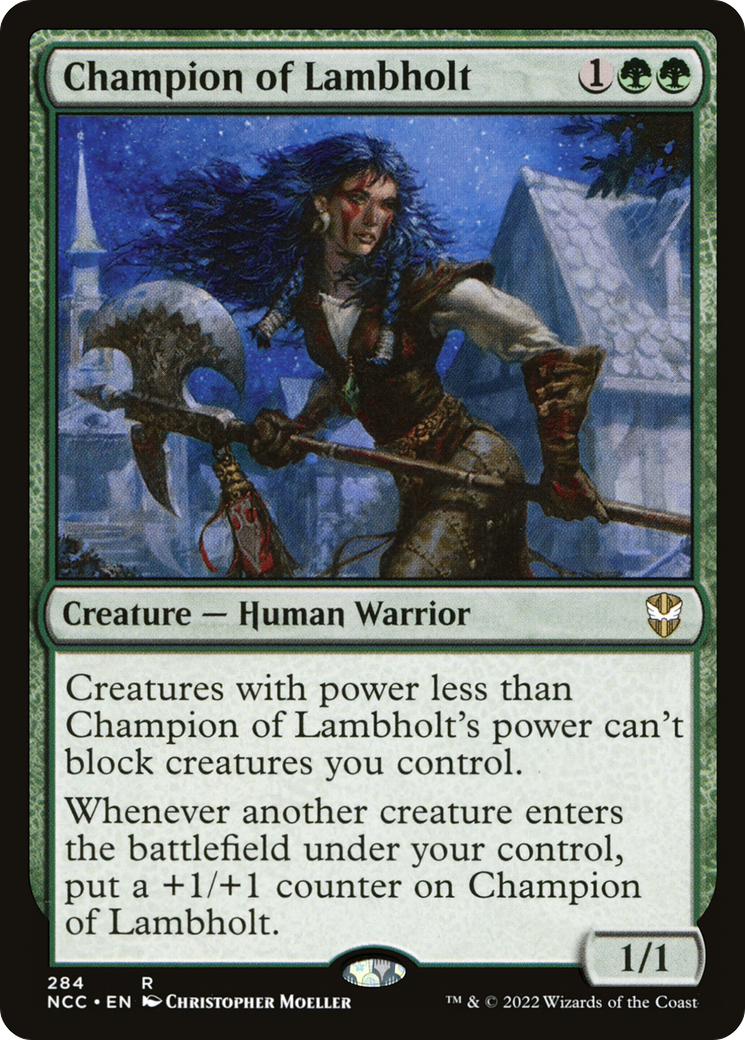 Champion of Lambholt [Streets of New Capenna Commander] - Trinity Hobby