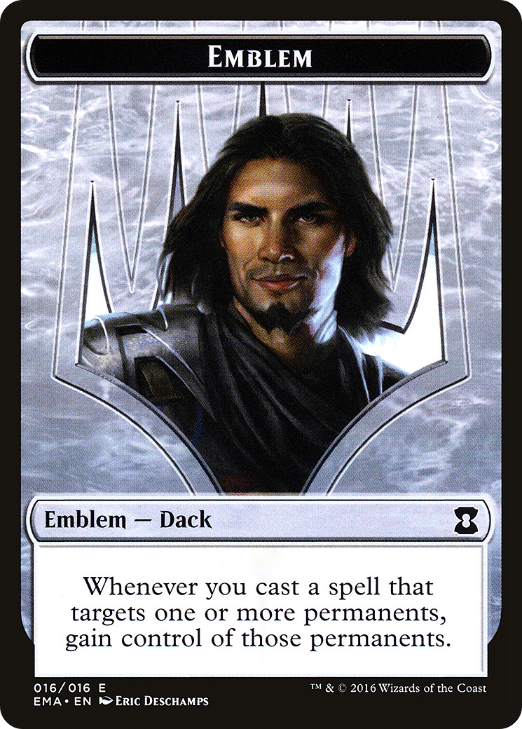 Dack Fayden Emblem [Eternal Masters Tokens] - Trinity Hobby