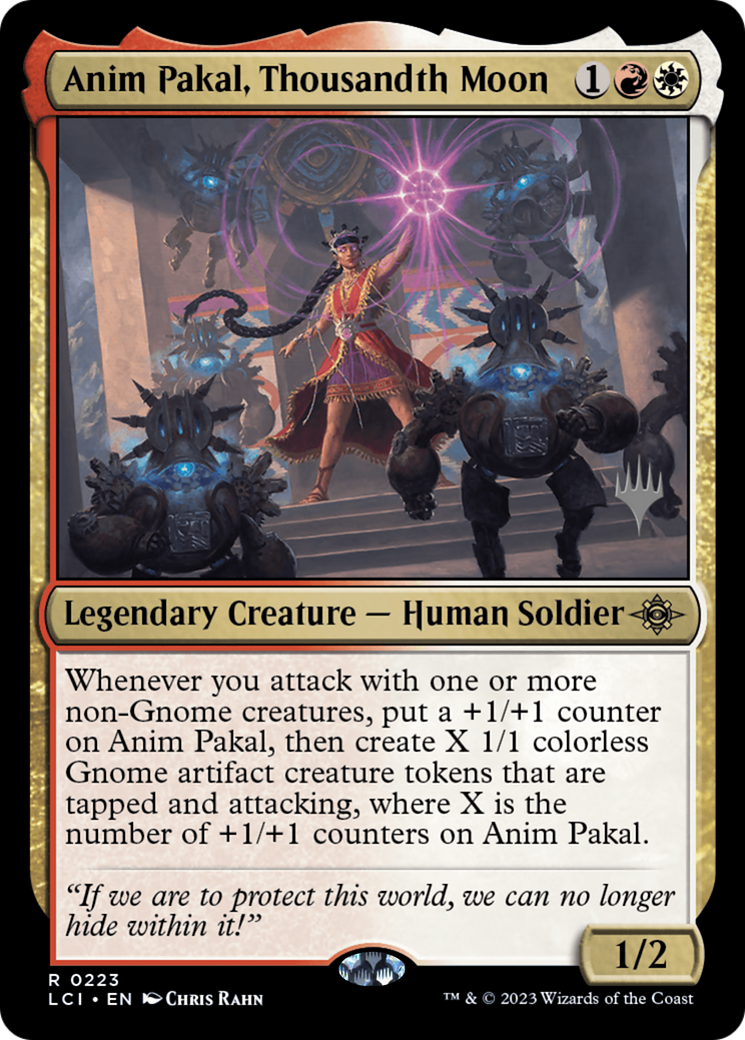 Anim Pakal, Thousandth Moon (Promo Pack) [The Lost Caverns of Ixalan Promos] - Trinity Hobby