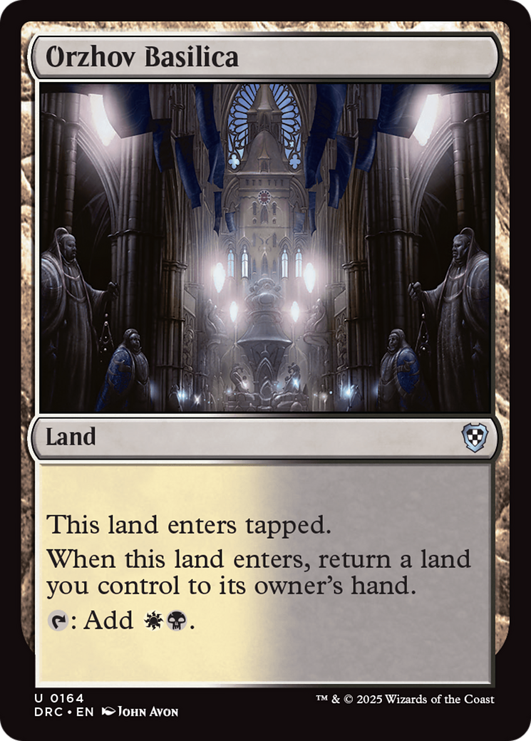 Orzhov Basilica [Aetherdrift Commander] - Trinity Hobby
