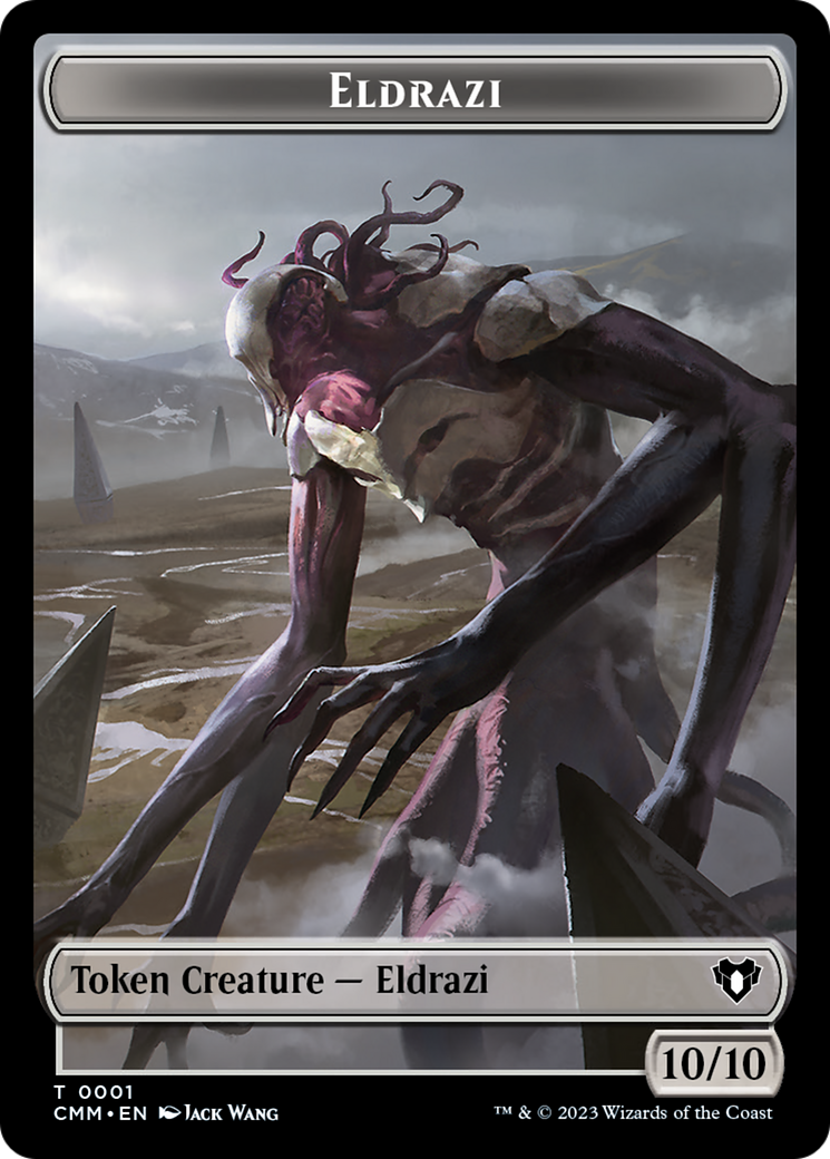 Eldrazi Spawn // Rat Double-Sided Token [Commander Masters Tokens] - Trinity Hobby