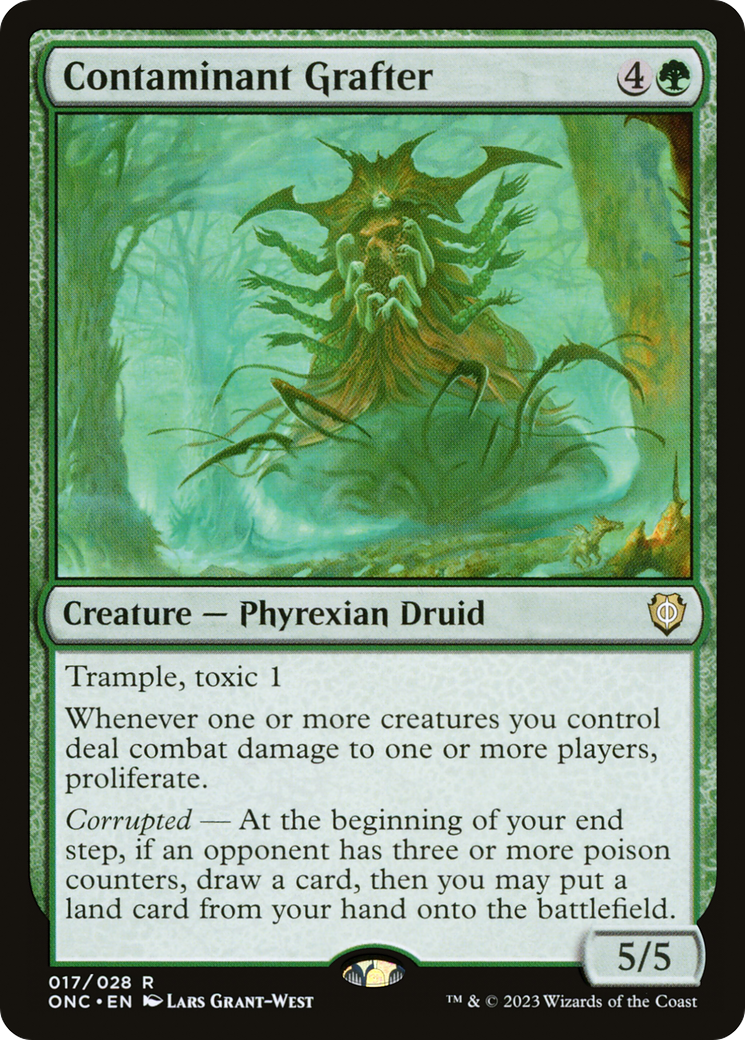 Contaminant Grafter [Phyrexia: All Will Be One Commander] - Trinity Hobby