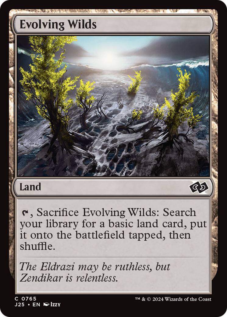 Evolving Wilds [Foundations Jumpstart] - Trinity Hobby