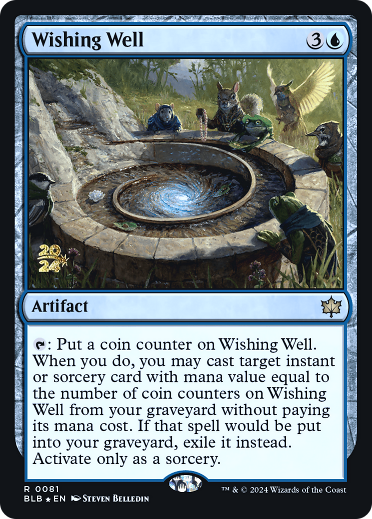 Wishing Well [Bloomburrow Prerelease Promos] - Trinity Hobby