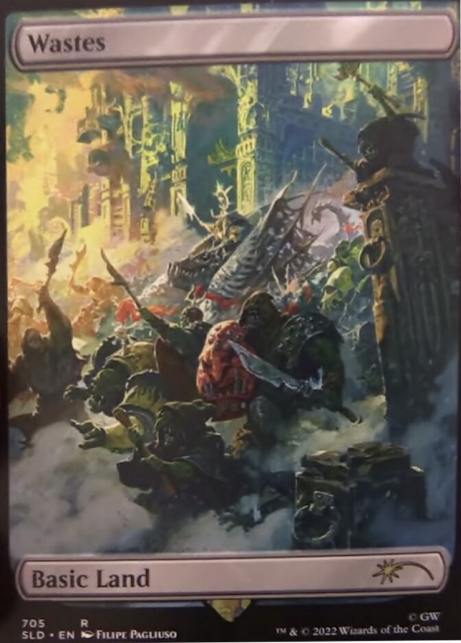 Wastes (705) (Extended Art) [Secret Lair Drop Promos] - Trinity Hobby