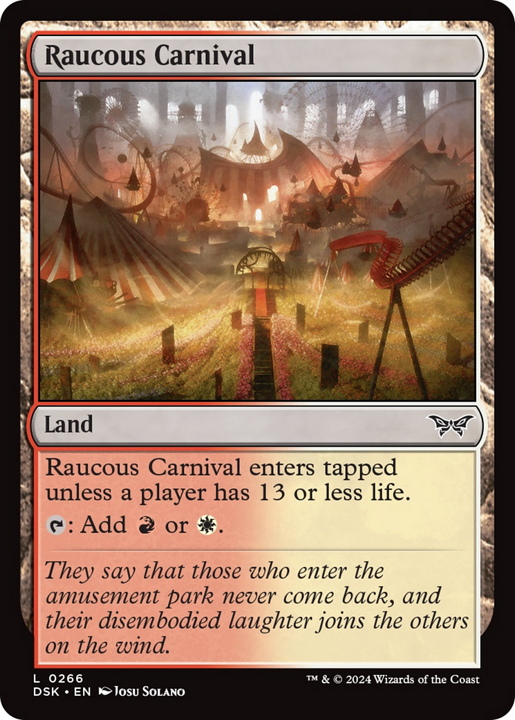 Raucous Carnival [Duskmourn: House of Horror] - Trinity Hobby