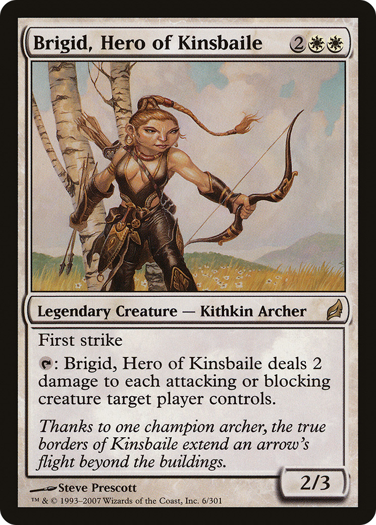 Brigid, Hero of Kinsbaile [Lorwyn] - Trinity Hobby