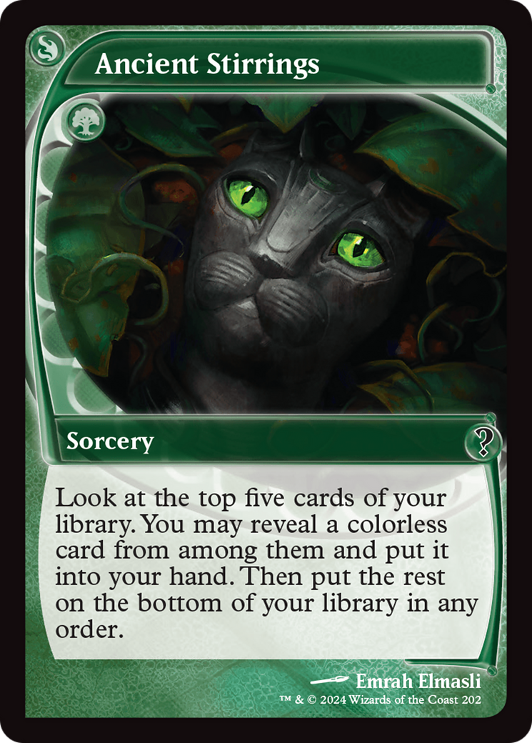 Ancient Stirrings (Future Sight) [Mystery Booster 2] - Trinity Hobby