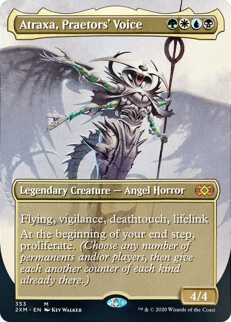 Atraxa, Praetors' Voice (Toppers) [Double Masters] - Trinity Hobby