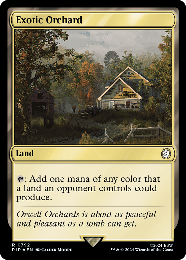 Exotic Orchard (Surge Foil) [Fallout] - Trinity Hobby