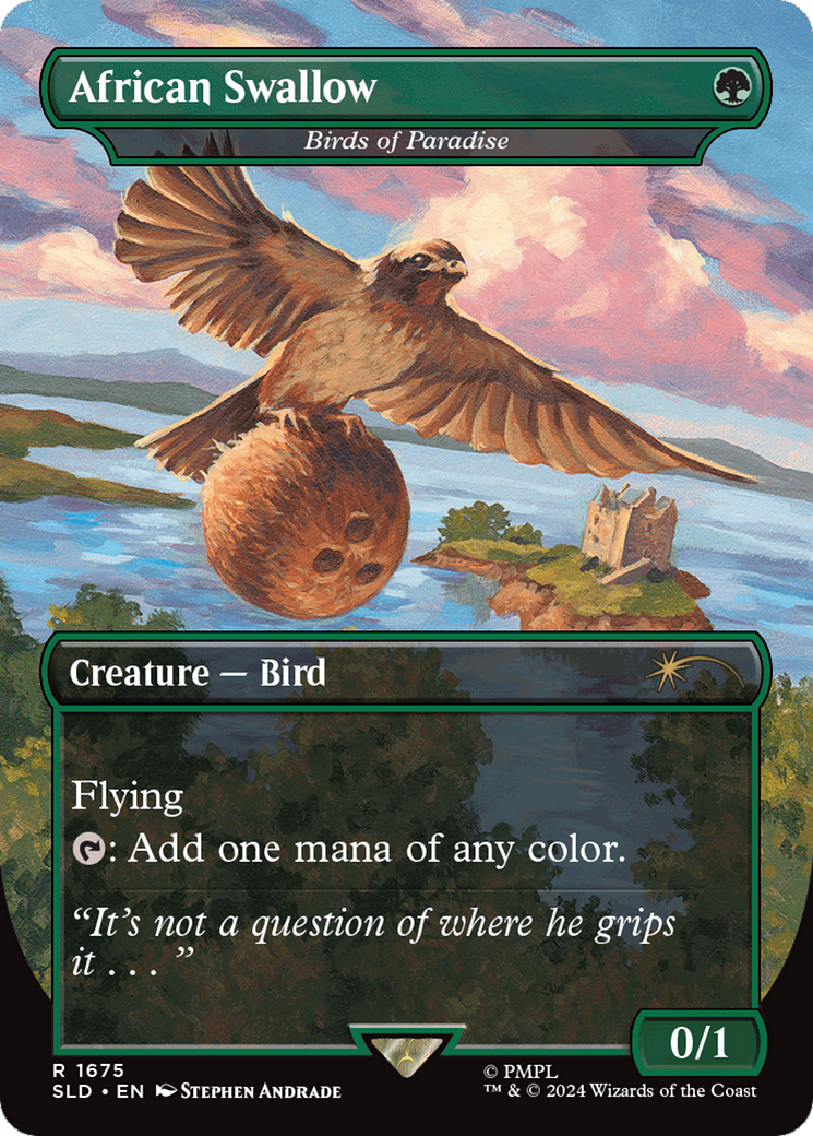 African Swallow - Birds of Paradise [Secret Lair Drop Series] - Trinity Hobby