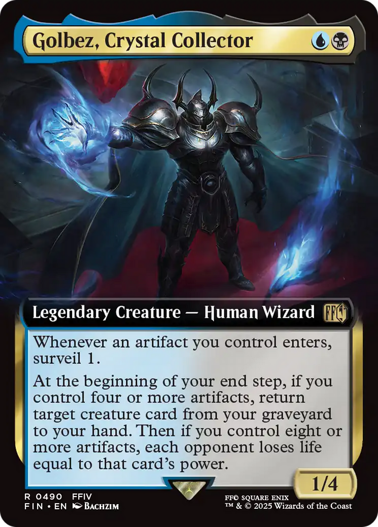 Golbez, Crystal Collector  (FIN-490) - [FINAL FANTASY]: (Extended Art)