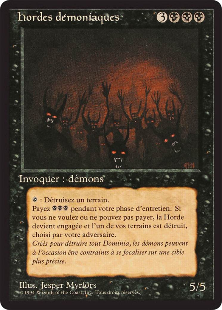 Demonic Hordes [Foreign Black Border] - Trinity Hobby