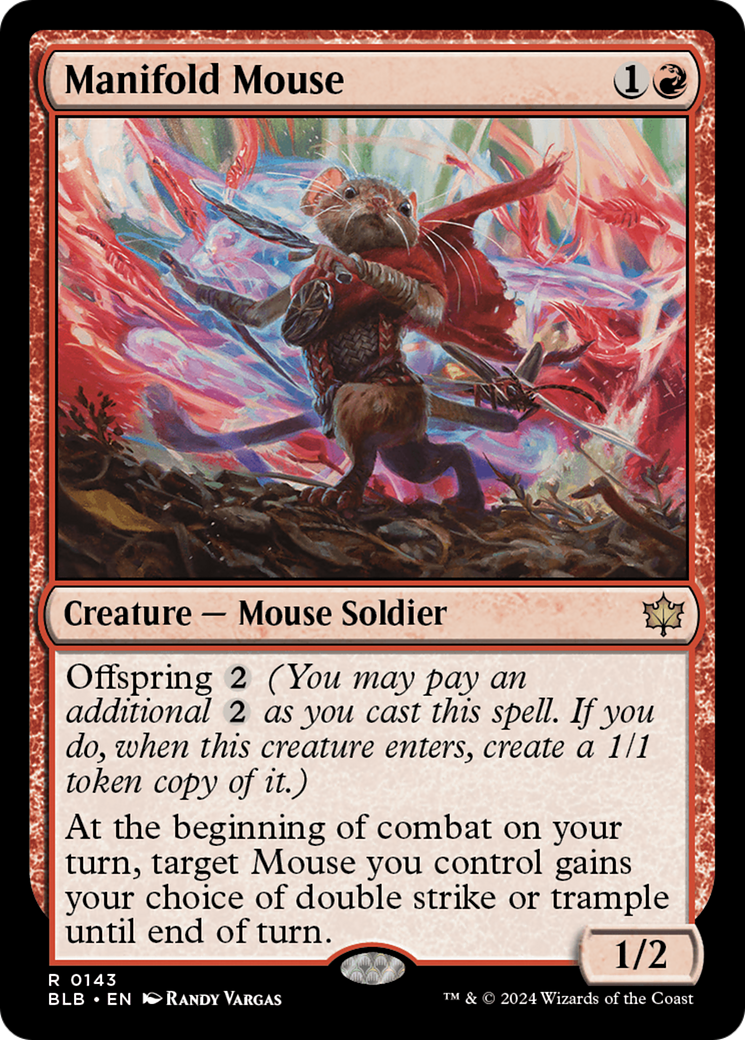 Manifold Mouse [Bloomburrow] - Trinity Hobby
