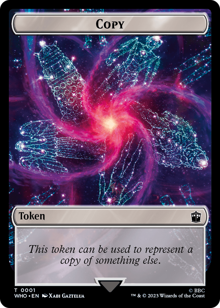 Copy // Clue (0021) Double-Sided Token [Doctor Who Tokens] - Trinity Hobby