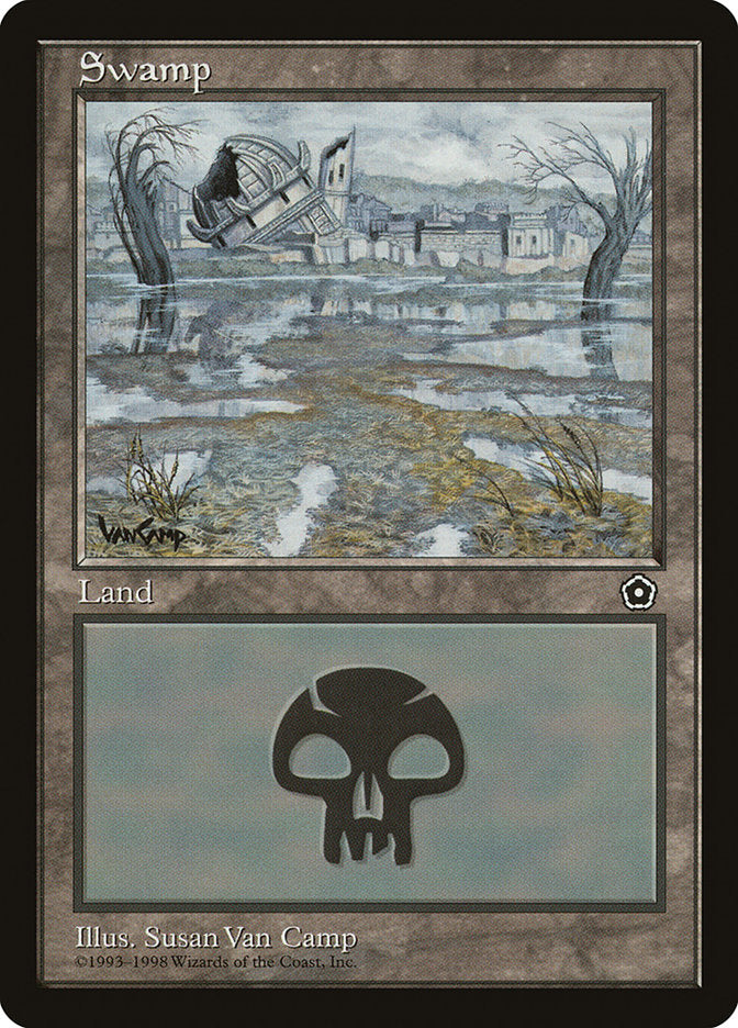 Swamp (Black Signature) [Portal Second Age] - Trinity Hobby