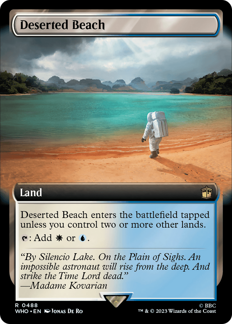 Deserted Beach (Extended Art) [Doctor Who] - Trinity Hobby