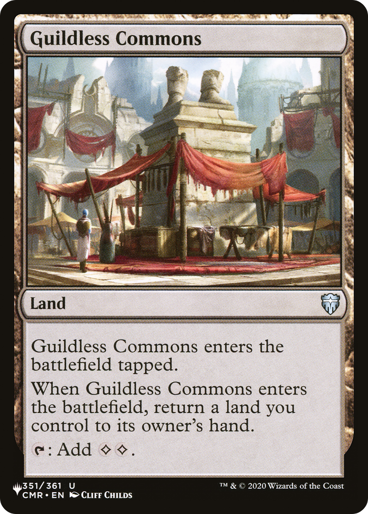 Guildless Commons [The List] - Trinity Hobby