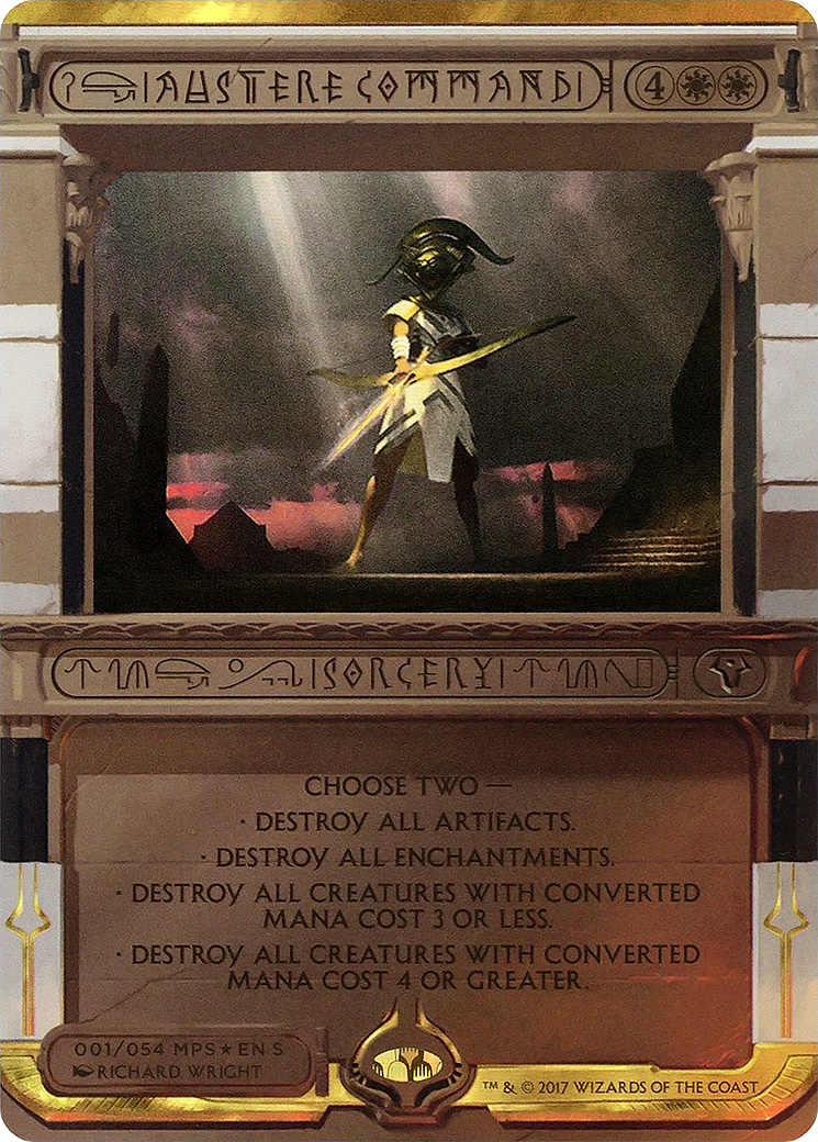 Austere Command (Invocation) [Amonkhet Invocations] - Trinity Hobby