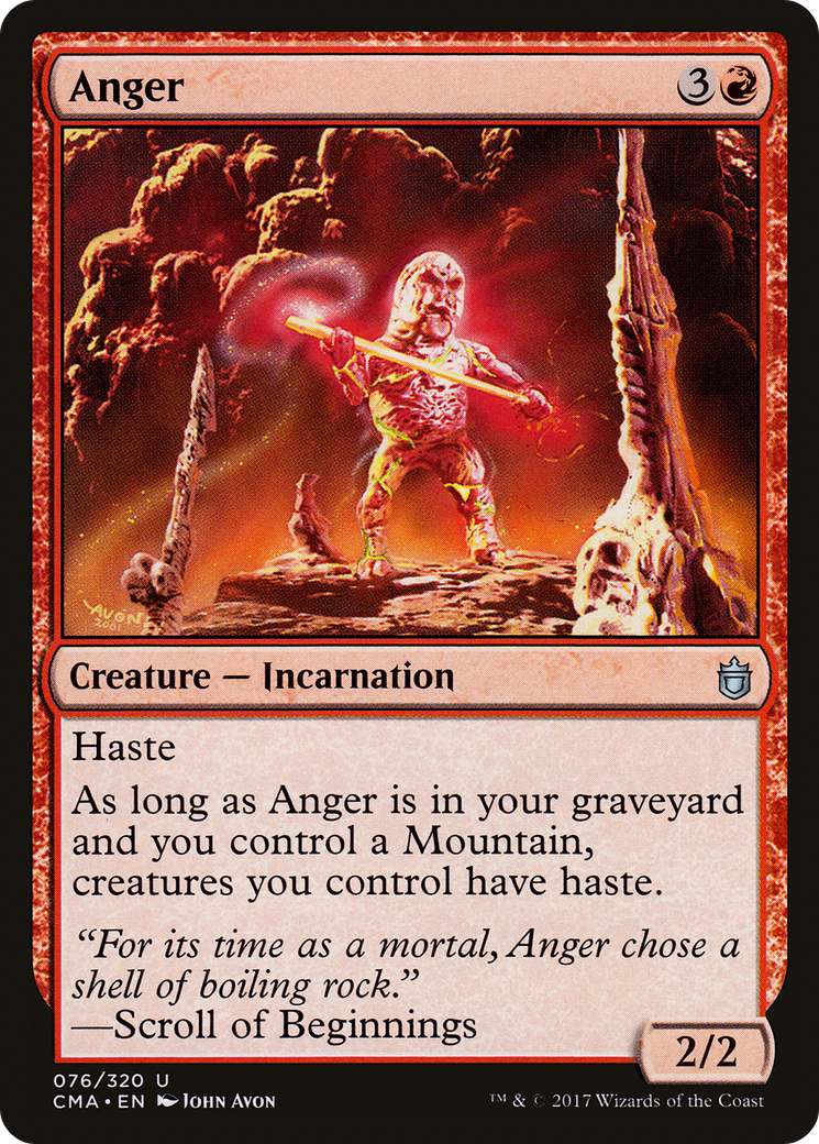 Anger [Commander Anthology] - Trinity Hobby