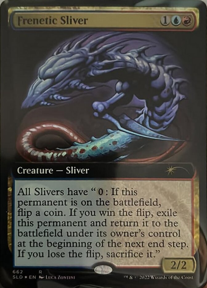 Frenetic Sliver (Extended Art) [Secret Lair Drop Promos] - Trinity Hobby