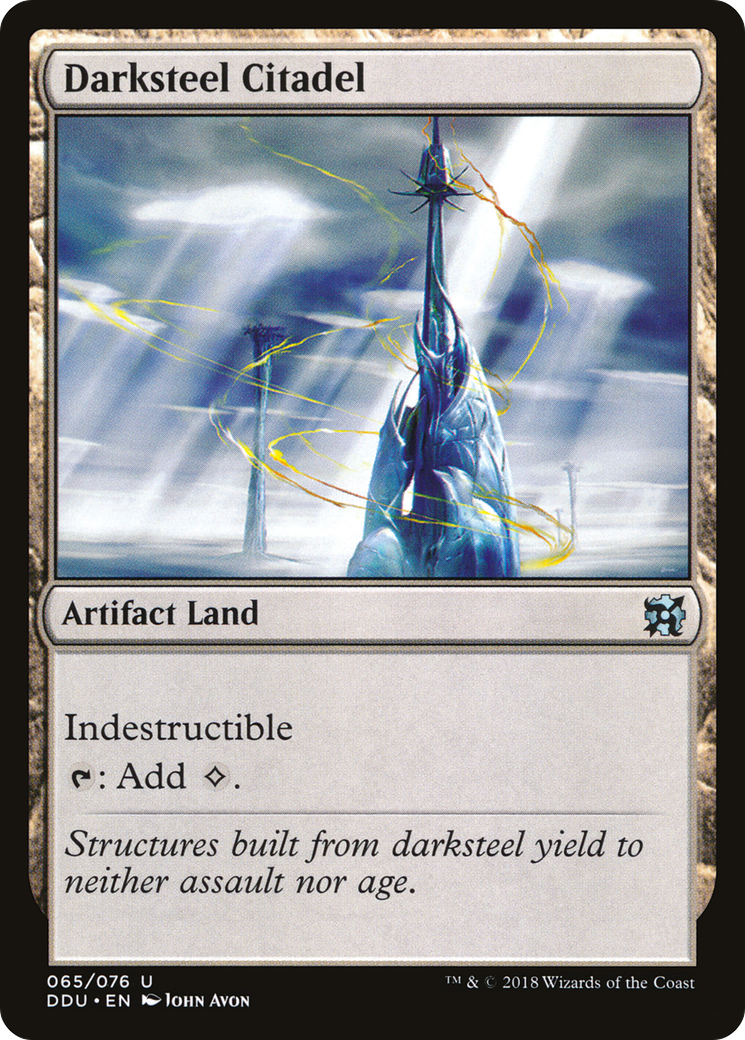 Darksteel Citadel [Duel Decks: Elves vs. Inventors] - Trinity Hobby