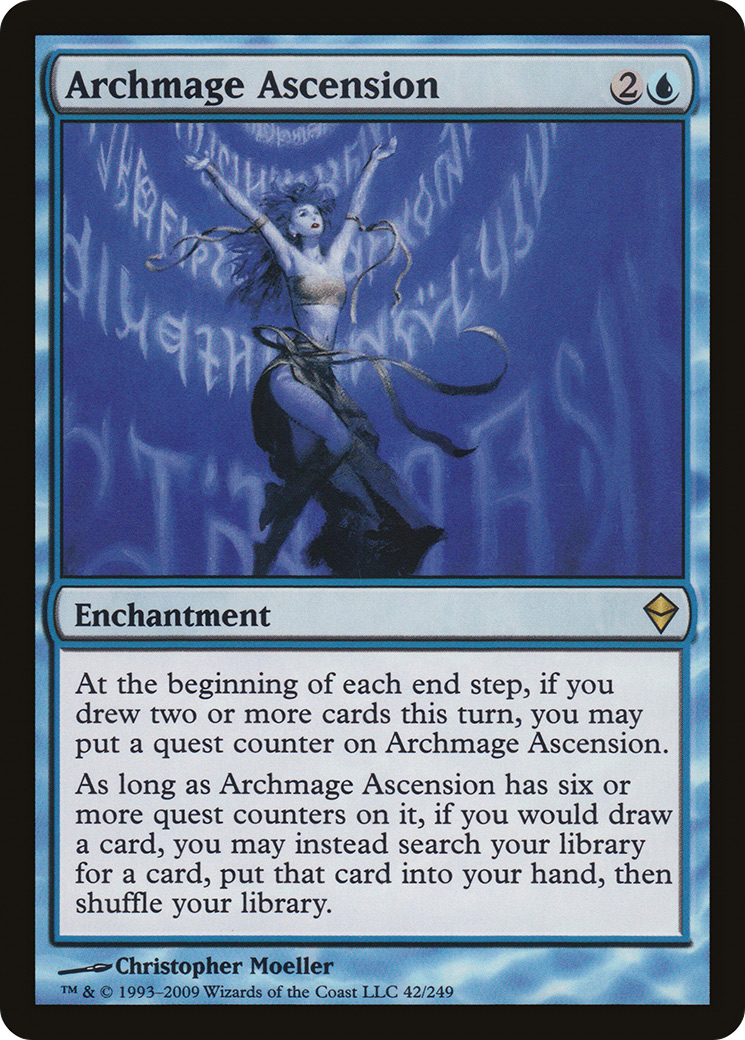 Archmage Ascension [Zendikar] - Trinity Hobby