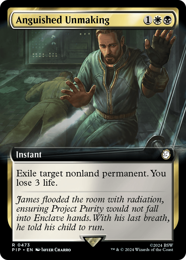 Anguished Unmaking (Extended Art) [Fallout] - Trinity Hobby