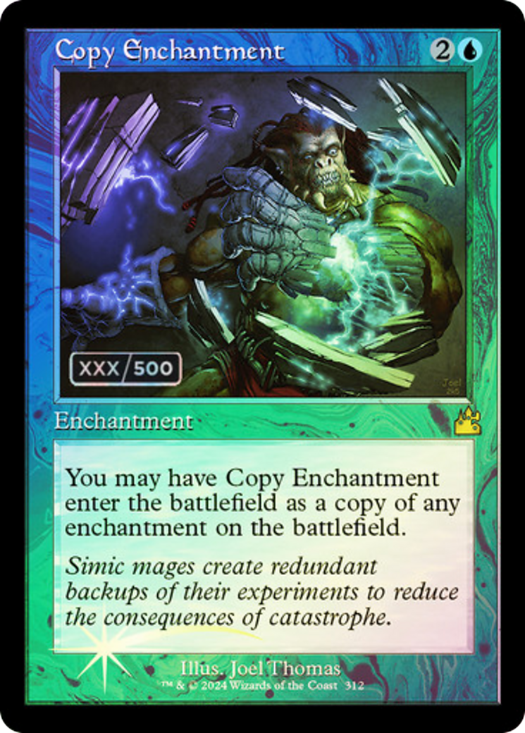 Copy Enchantment (Retro) (Serialized) [Ravnica Remastered] - Trinity Hobby