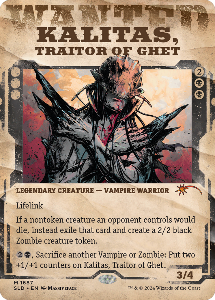 Kalitas, Traitor of Ghet [Secret Lair Drop Series] - Trinity Hobby