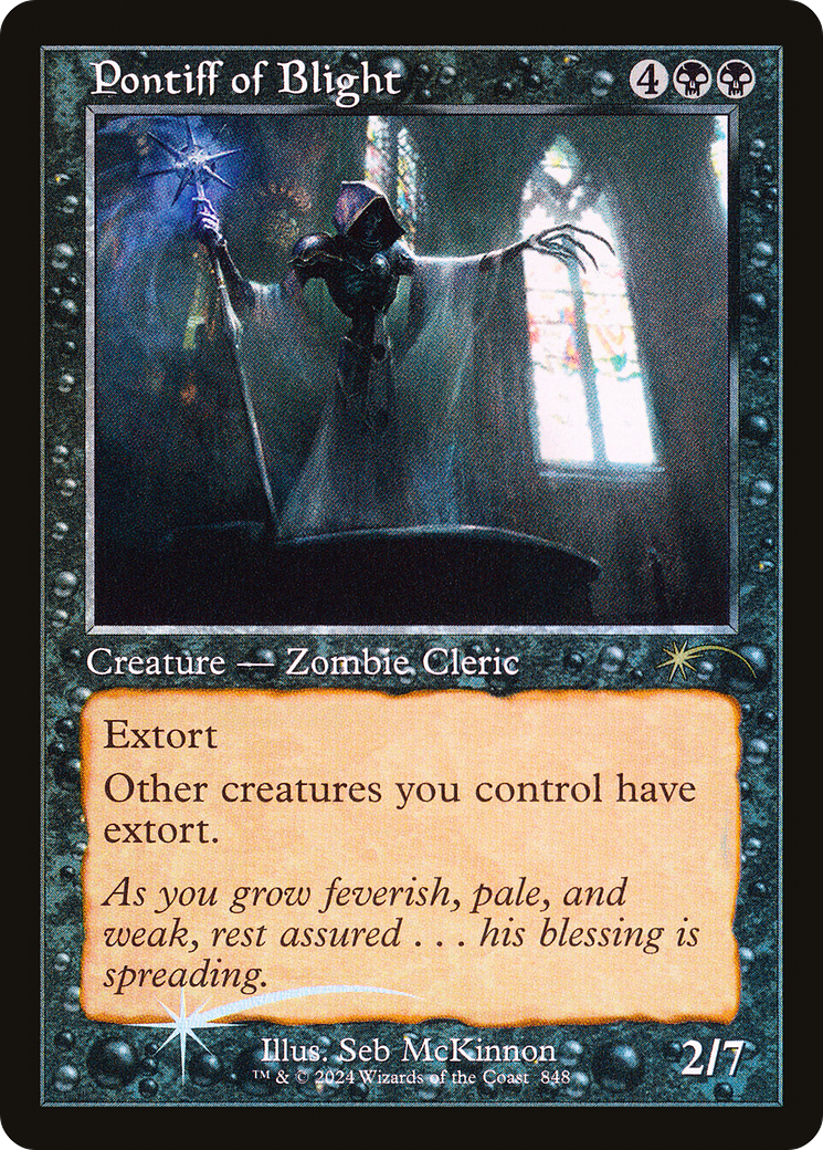 Pontiff of Blight (Retro Frame) [Secret Lair Drop Series] - Trinity Hobby