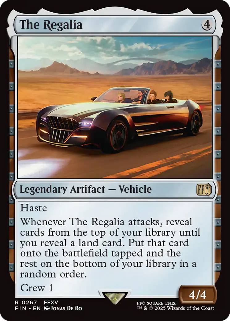The Regalia  [Foil]  (FIN-267) - [FINAL FANTASY] - Trinity Hobby