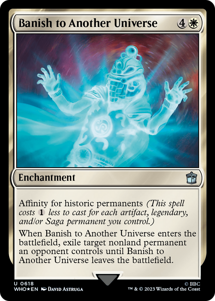 Banish to Another Universe (Surge Foil) [Doctor Who] - Trinity Hobby