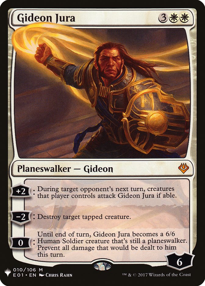 Gideon Jura [The List] - Trinity Hobby