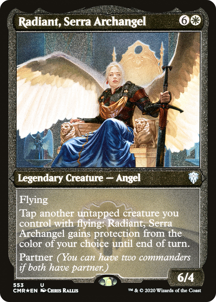 Radiant, Serra Archangel (CMR-553) - [Commander Legends] Foil - Trinity Hobby