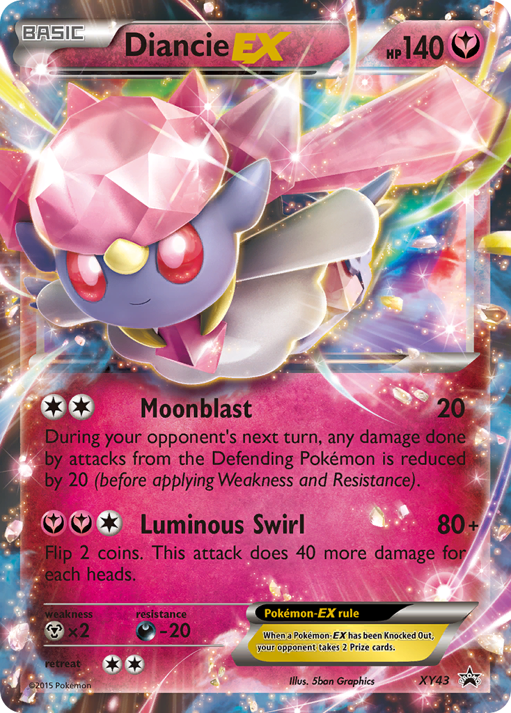 Diancie EX (XY43) [XY: Black Star Promos] - Trinity Hobby