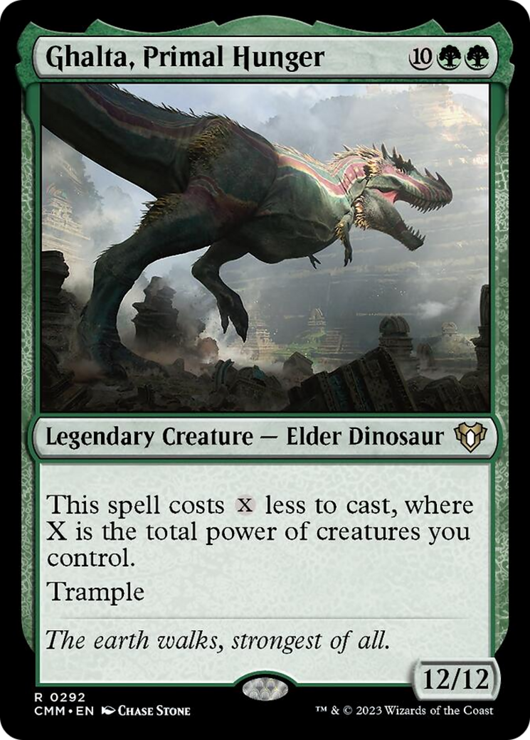 Ghalta, Primal Hunger [Commander Masters] - Trinity Hobby