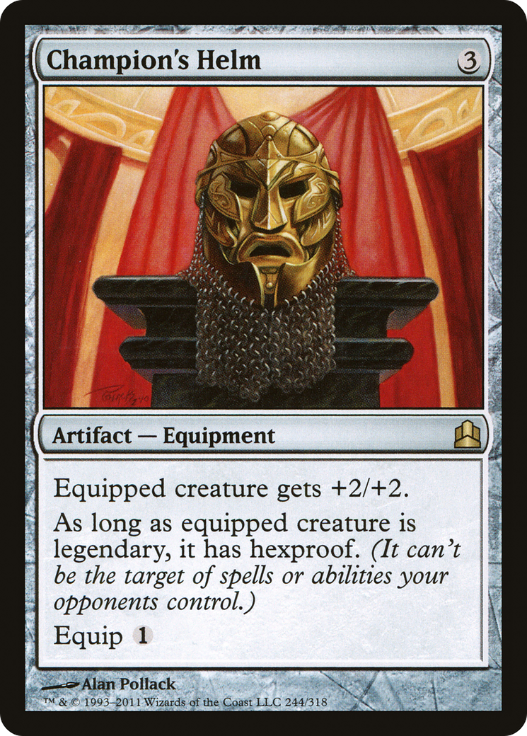 Champion's Helm [Commander 2011] - Trinity Hobby