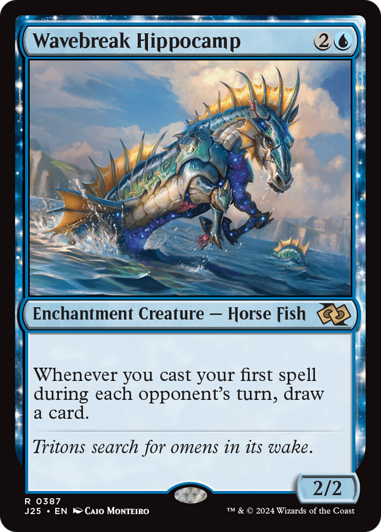 Wavebreak Hippocamp [Foundations Jumpstart] - Trinity Hobby