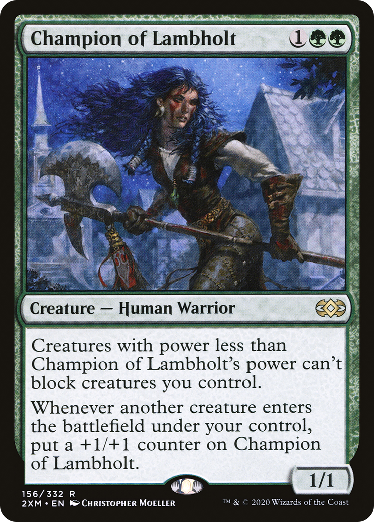 Champion of Lambholt [Double Masters] - Trinity Hobby
