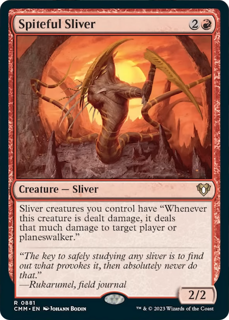 Spiteful Sliver [Commander Masters] - Trinity Hobby