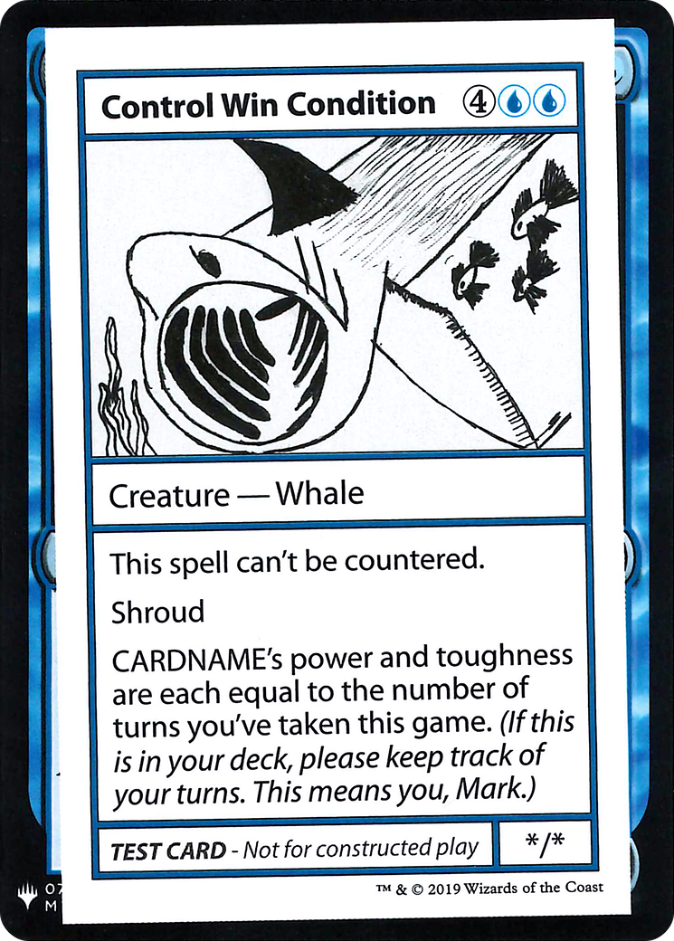 Control Win Condition [Mystery Booster Playtest Cards] - Trinity Hobby