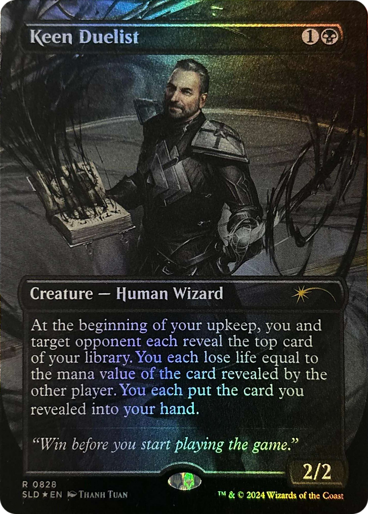Keen Duelist (Rainbow Foil) [Secret Lair Drop Series] - Trinity Hobby
