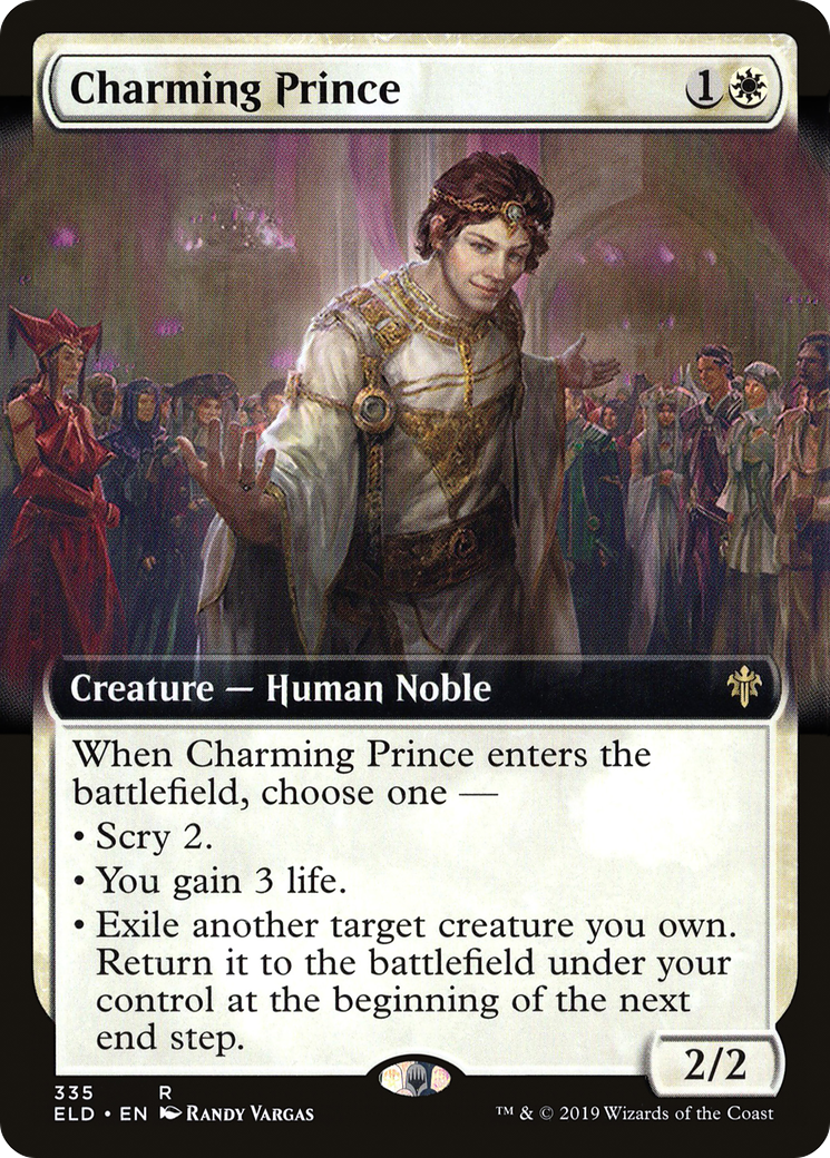 Charming Prince (Extended Art) [Throne of Eldraine] - Trinity Hobby