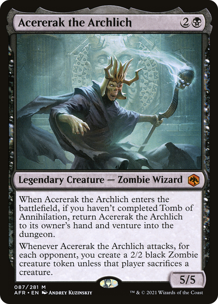 Acererak the Archlich [Dungeons & Dragons: Adventures in the Forgotten Realms] - Trinity Hobby